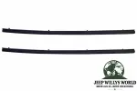 Türdichtung Abstreifer Paar innen rechts + links Jeep CJ + Wrangler YJ 76-95