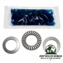 Lenkgetriebe Drucklager Reparatur Set mit Servo Jeep Cherokee 84-96