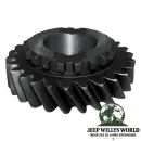Zahnrad Dana 300 Verteilergetriebe Ausgang vorne Jeep CJ 80-86, Vorderseite.
