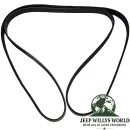 Keilrippenriemen ohne Servo 2,5 L + 4,2 L Jeep CJ Wrangler Cherokee 83-90