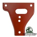 Stoßstangen Halteplatte vorne links unten Jeep CJ Willys MB Ford GPW 41-48