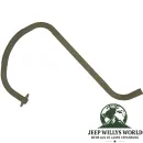 Flammrohr Jeep Willys MB Ford GPW 4-134 L-Head 41-45