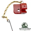 Sitzaufnahme Halter rechts mit Kette Beifahrersitz Jeep Willys M38 M38A1 CJ 46-71