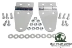 Motorhauben Scharniere Edelstahl CJ + Wrangler YJ 76-95