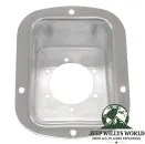 Tankblende Tankeinfüllstutzen Edelstahl CJ + Wrangler YJ 78-95