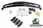 Blattfedern Komplettsatz verstärkt hinten mit Schäkel Jeep Wrangler 87-95