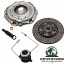 Kupplungs Master Kit. 4,0L mit Druckplatte, Kupplungsscheibe, Ausrücklager & Zentrierdorn. Jeep Wrangler YJ / Cherokee XJ (1993)