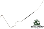 Kraftstoffleitung Tank zur Benzinpumpe Edelstahl Jeep CJ5 3,8 + 4,2 L 76-81