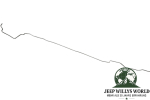 Kraftstoffleitung Tank zur Benzinpumpe Edelstahl Jeep CJ7 5,0 L 76-81