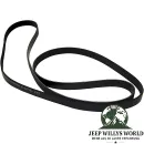 Keilrippenriemen 2,4l, 3,l, 4,2l & 4,7l Jeep SJ, J-Serie, CJ, Grand Cherokee WJ WG WH WK, Commander XK, Liberty KJ (83-05).