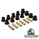 Daystar Blattfederbuchsen Komplett Set vorne Polyurethan schwarz Jeep CJ5 CJ7 CJ8 (1976-1986)