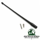 Rugged Ridge Antennenstab Flexibel 23cm Jeep Wrangler TJ JK JL / Gladiator JT (1996-2026)