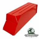 Radkasten Radhaus hinten links rot grundiert Jeep Willys M38A1 (52-68)