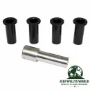RT Off-Road Türscharniere Buchsen Set Delrin. Jeep Wrangler JK 2-türer (07-18)