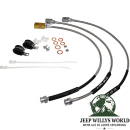 Stahlflex Bremsschlauch Set Jeep CJ5 CJ7 CJ8 82-86