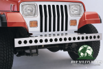 Stoßstange Frontstoßstange gelocht Edelstahl Jeep Wrangler 87-95
