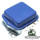Lichtmaschinenregler für 5,0L Motor 8-Zylinder. Jeep CJ5 CJ7 (1976-1977) von oben.
