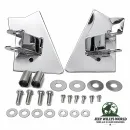 Rugged Ridge Spiegelhalter Paar Edelstahl hochglanzpoliert Jeep Wrangler TJ (1996-2002)