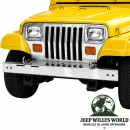 RT Off-Road Stoßstange vorne Frontstoßstange Stoßfänger Edelstahl Jeep Wrangler YJ (1987-1995)
