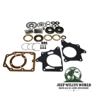 Crown Master Reparatur Kit für T150 Schaltgetriebe inkl. Lager, Dichtungen, Simmerringe, Synchronringe, Spannringe, Druckscheiben und Kleinteile. Jeep CJ5 / CJ7 (76-79)