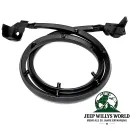 Türdichtung links für Stahl Halbtür. Jeep CJ7 CJ8, Wrangler YJ (1982-1995).
