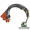 Standard Zündkabel Satz für 3,8L & 4,2L Motor. Jeep CJ5 CJ6 CJ7 CJ8, Wrangler YJ, SJ & J-Serie (1965-1990)